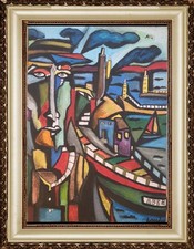 Pastels et gouache sur papier