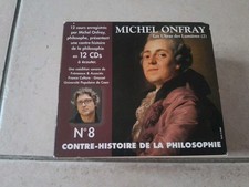 CD CONTRE-HISTOIRE DE LA PHILOSOPHIE MICHEL ONFRAY ULTRAS DES LUMIERE N°8 12 CD