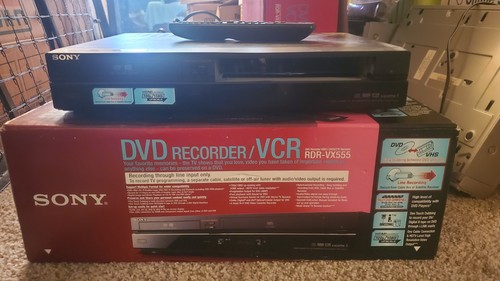 Sony rdr vx555 - rdr-vx555, recorder