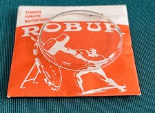 Verre Plexi rond ROBUR punaise