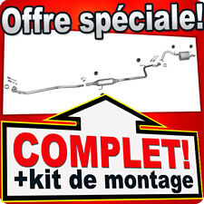 Ligne pot d'échappement pour