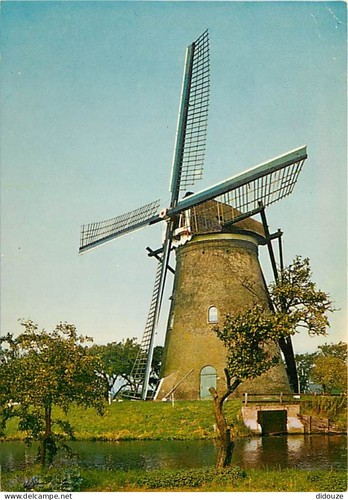 Carte postale moulin - moulin, à