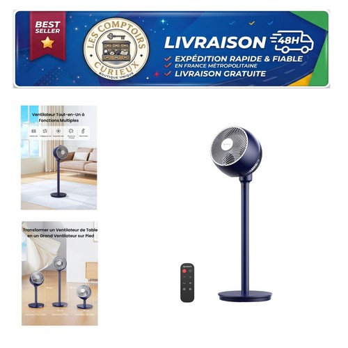 Ventilateur sur pied airmate - sur,