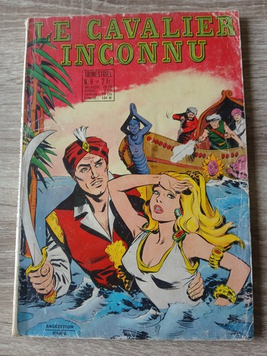 Rare cavalier inconnu - bd,