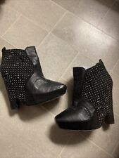 sam edelman chunky STOCK 39907001 bottes compensées embellies uk 4 Guc RARE Insta