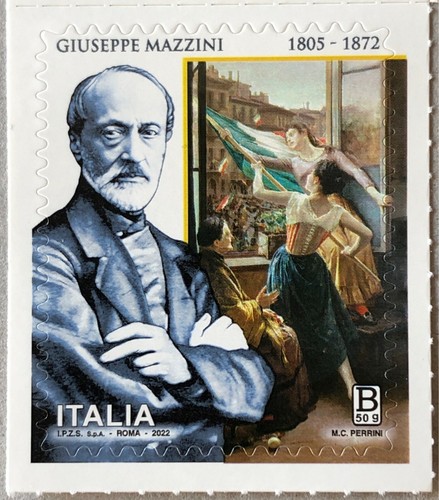 Italie 2022 giuseppe mazzini - italie,