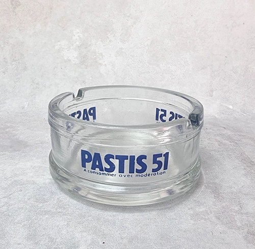 Cendrier pastis verre - pastis,