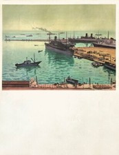 ALBERT MARQUET  affiche EXPOSITION MAISON DE LA PENSÉE FRANÇAISE (AVL) 1952