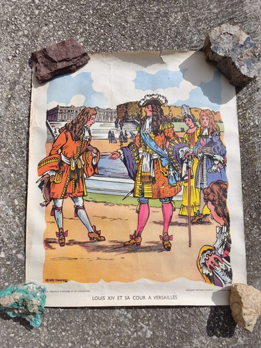 Ancienne affiche scolaire