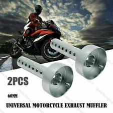 Silencieux d'échappement universel DB Killer pour moto, 2 x 60 mm, DDE