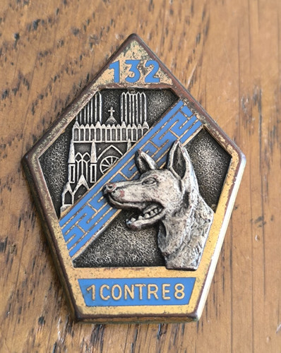 Insigne 132 régiment - insigne, 132°