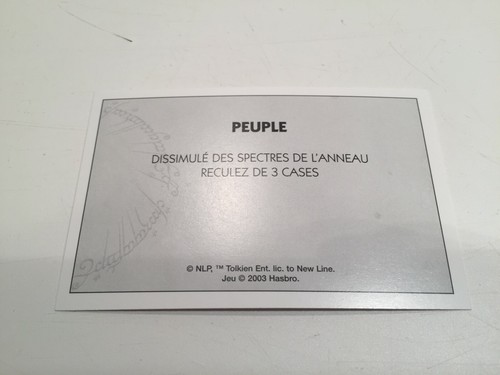 Carte peuple dissimule les - dissimule,