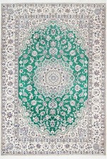 Tapis Fait Main Nain 9La Avec Soie Tapis Oriental 297 X 203 Cm Tapis Persan