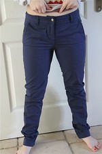 pantalon chino bleu KANABEACH