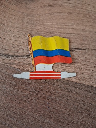 Plaque metal drapeau biscuits - plaque,