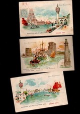 lot 3 cpa paris 1900 lu pub