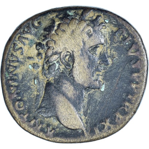 Monnaie antonin pieux - antonin, le