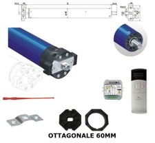 Trousse Store Volets Roulants Stores Jusqu'À 100KG Moteur avec Télécommande 50NM