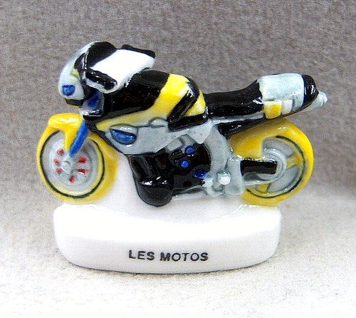 Fève les motos brillant - -, motos"