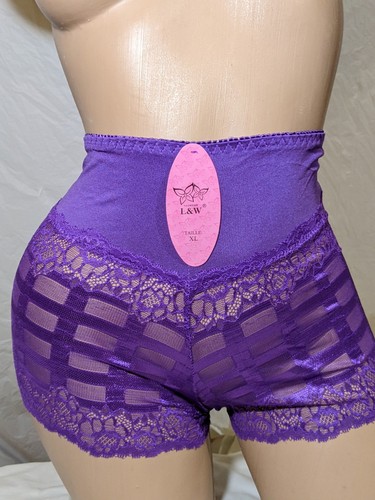 Purple soft shiny lingerie w - purple,