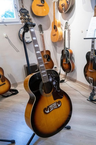 Guitare epiphone 200 - guitare,