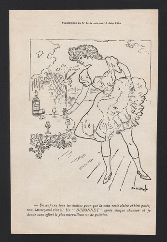 Publicité 1909 dubonnet - publicité,
