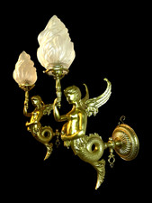 Paire D’appliques Torchères Napoléon III