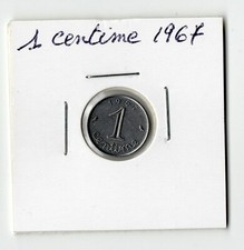1 centime Acier  épi 1967