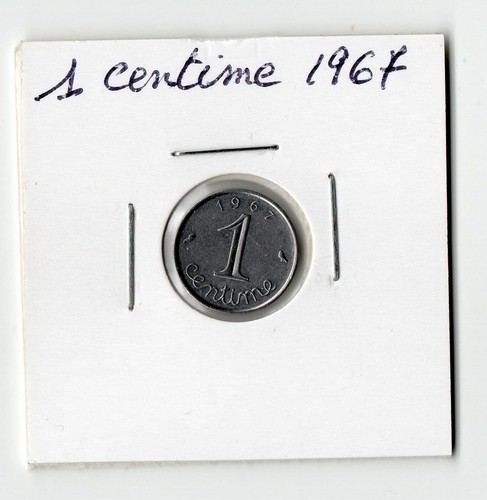 Centime acier épi 1967 - centime,
