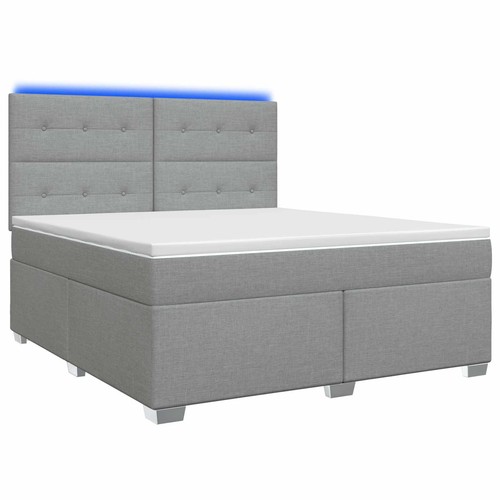 Lit boxspring avec - , matelas