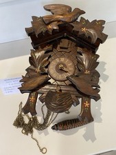 coucou ancien foret noire VDS Gerpruft Durch 29cm A Remettre En État Cf Photos