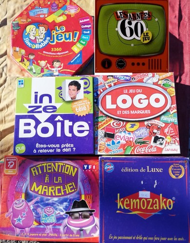 Lot jeux ze - jeux, in