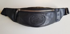 Sac Banane Cuir Noir Lacoste