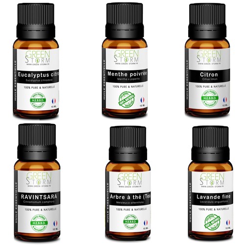 Lots huiles essentielles - 6,
