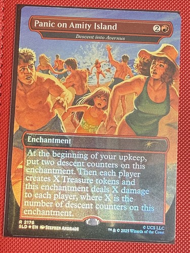 Mtg secret lair jaws panic - lair,
