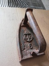 Ancien Fer À repasser Ancre