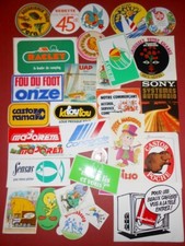  autocollant publicitaire kikers onze benetton sensas majorette castorama raclet