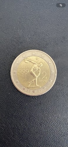 Pièce euros rare 2004 jo - euros,