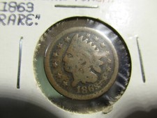 1863 Guerre Civile Token Cents