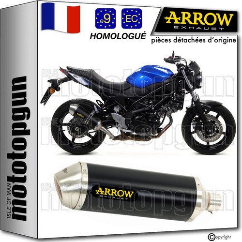 Arrow pot echappement - pot, approuve
