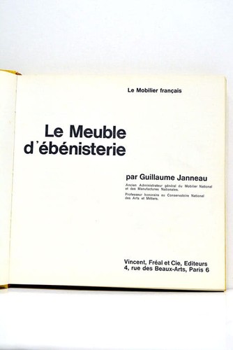 Meuble ébénisterie - le, d'ébénisterie