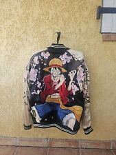 Veste japonaise One piece en satin brodé a la main très rare