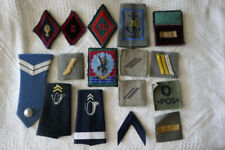 insignes militaire fourreaux d'épaules écussons galons différentes compagnies