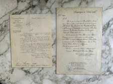 FRANCE BREVET D'OFFICIER DE