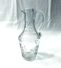carafe à huile en cristal