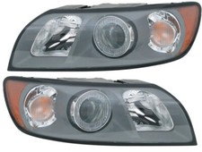 PHARE AVANT DROITE + GAUCHE ÉLECTRIQUE +MOTEUR H7 HB3 VOLVO S40 II V50 2004-2007