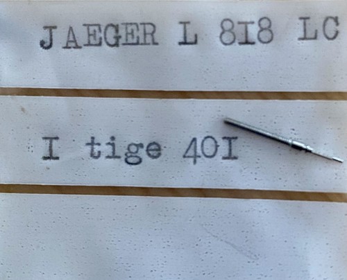 Tige 401 jaeger - tige, 818