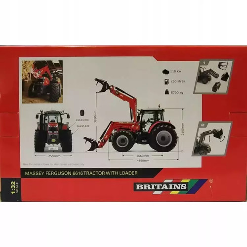 Tomy britains traktor massey - tomy,
