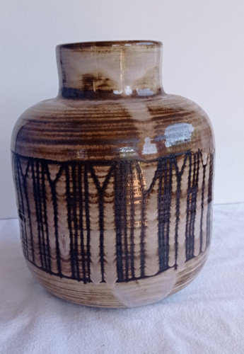 Vase ceramique emaillee - vase,