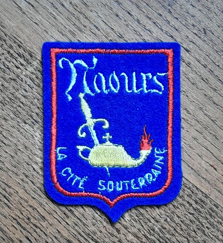 Ecusson brodé naours - ecusson, de